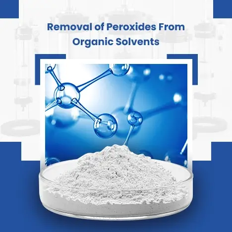 Removal Of Peroxides From Organic Solvents