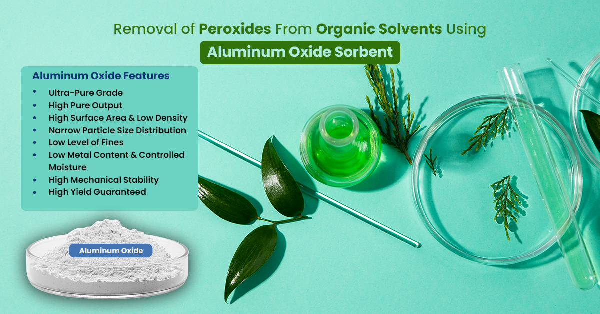 Removal Of Peroxides From Organic Solvents Using Aluminum Oxide Sorbent