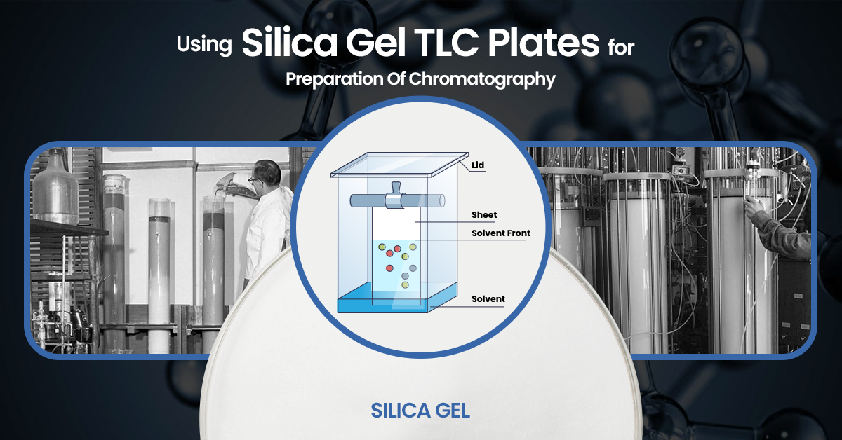 Silica Gel Tlc Plates For Preparation Of Chromatography